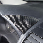 For Subaru Forester 2013-18 Soft Carbon Fiber Car Central Control Dashboard Both Sides panel Cover Trim Stickers Car Carbon Fiber