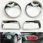 Toyota Land Cruiser Prado 150 FJ150 2014 - 2017 ABS kroomitud eesmise tagumise udutule laterna katte trimmi udutule vari Rear