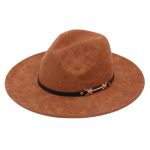 Jazzi suur nokaga jazzi m&uuml;ts Imitatsioonnahast tantsu silinder L&auml;&auml;ne kauboi m&uuml;ts Tiibeti viltm&uuml;ts Metalln&ouml;&ouml;biga villane m&uuml;ts One size fits all khaki