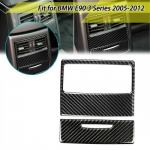 For BMW 3 series E90 05-12 Real Carbon Fiber Rear Air Vent Outlet Cover Trim