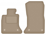 Dywaniki samochodowe prz&oacute;d do: BMW 5 F11_FL kombi, touring (2013-2017) beżowe