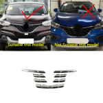 Autokate Kaitse Detektor ABS Kroomliist Esimene &Uuml;lesv&otilde;re Iluv&otilde;re V&otilde;re Raced 7tk Renault Kadjar 2016 2017 2018 jaoks ABS