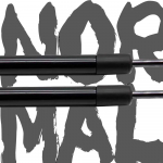 Tailgate Lift Supports for Nissan X-Trail T31 5-door SUV 2007-2013 580 mm Trunk Boot Gas Struts Springs Dampers Shocks Absorbers Normal black