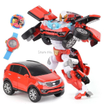Suur!!!V&auml;lismaa versioon Tobot Transformeeruv Robot Autoks M&auml;nguasjad Korea Multikas Vennad Anime Deformatsioon Auto Lennuk M&auml;nguasjad
