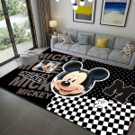 1 tk Miki ja Minnie piirkonnamatt, libisemiskindel p&otilde;randamatt, multifilmitegelase disain, pehme samet, ruumidekoratsioon, pestav 100cm by 120cm