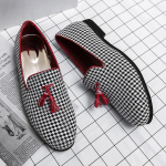 Moodsad patentnahast mokassiinid meestele Vabaaja &Auml;ri Formaalne Terava ninaga kingad Pulmakleit Jalatsid Sapatos Tenis Masculino 38