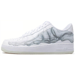 Nike Air Force 1 Low Skeleton Halloween 2018 BQ7541-100 42.5 gray