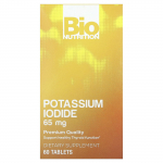 Bio Nutrition, Kaaliumjodiid, 65 mg, 60 tabletti