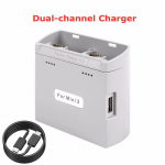 K&otilde;rge kvaliteediga asendusaku DJI Mini 2, DJI Mini 4K, Mini 2 SE, Mini SE nutika lennuaku, esmaklassiline aku jaoks Dual-Channel Charger