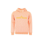 Stone Island Ghost Pieces Kapuutsiga Tikitud Logoga Pikkade Varrukatega Huppar Unisex Hupparid Oranž 701565438-V0F32 S