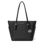 Michael Kors Charlotte kirjalogo ripatsiga mitmeotstarbeline klassikaline kott Naiste kott Must 35F0SCFT3L-001 Basic Set (Bag+Dust Bag)