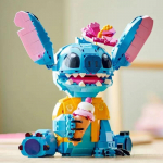 (Ingel) J&auml;&auml;ingel Stitch Kreemist ehitusplokid Laste hariduslikud m&auml;nguasjad Kokkupanek roosa