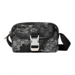 Gucci Kamuflaaž Marmorimuster GG Tr&uuml;kiga L&otilde;uend Mini &Otilde;lakott Meeste kotid Must Hall 855344-FAFH9-8445 Basic Set (Bag+Dust Bag)