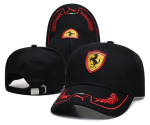 Tikitud logo Vabaaja spordikork F1 v&otilde;idus&otilde;idutiimi pesapallim&uuml;ts Ferrari Roma Portofino F8 Roma Spider SF90 F430 488 458 812 FF jaoks brown