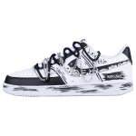 Nike Court Vision 1 Slip Resistant Abrasion Resistant Slip Resistant Abrasion Resistant Low top Skateboard Shoes Unisex DH2987-101(Team60-) 44 black