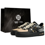 Nike Air Force 1 Skateboard Shoes Unisex Low top Brown CW2288-001(Team113-BOX) 40.5 black