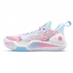 Li Ning Speed 9 Cushioning Slip Resistant Abrasion Resistant Low top Basketball Shoes Men's Light Blue ABPT001-6(Team1053-) 39.5