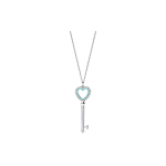 Tiffany & Co. S&uuml;damekujuline v&otilde;ti 925 h&otilde;bedast kaelakee Naistele kaelakee 27340628 Box+Shopping Bag,18in