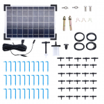 P&auml;ikeseautomaatne kastmiss&uuml;steem Multifunktsionaalne niisutus 10 ajastusrežiimiga K&otilde;rge efektiivsus 9V 5W