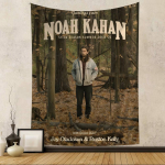 Laulja Noah Kahan Muusikaalbum Klassikaline Hippie Seinakatted Boheemlaslikud Seinakatted Mandala INS Kodu Dekoor 150x100cm(60x40in)