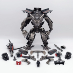 BAIWEI TW1103 TW1022 Transformeeruvad m&auml;nguasjad Jetfire Skyfire OP Commander SS35 SS102 Tegevuskuju Kombinatsioon Deformeeritav Roboti Mudel black