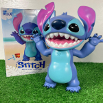 35cm Multifilmikuju Lilo & Stitch M&auml;nguasi Seisvas Asendis Stitch Liigutatav Nukk Lauakaunistus M&auml;nguasjamudel Kuju Kingitus