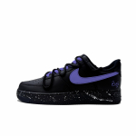 Nike Air Force 1 Rula Kingad Unisex Madal Must/Lilla/Valge CW2288-001(Team603-) 40.5