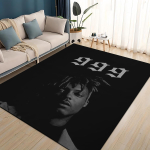 KUUM Juice WRLD 999 Legend Rapper T&auml;ht Vaip Vaip elutuppa Magamistuppa Kodu Kaunistus,Laste M&auml;ngu libisemiskindel Diivanile Uksematt 80x120cm( 31x47in)