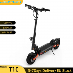 JOYOR T10 60KM/H Elektrirollerid 10'' T&auml;navarehv 60V/18AH Aku 1000W*2 Mootor 75KM S&otilde;iduulatus H&uuml;draulilised Pidurid H&uuml;drauliline Vedruamortisaator E-roller T10 must