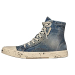 Balenciaga Paris k&otilde;rged tossud 'Sinine rebenenud teksariie ja kumm' Meeste 688752W3RCL4090 EU 42
