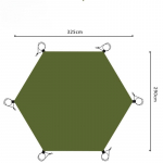 Kuusnurkne/Kaheksanurkne V&auml;litelkimismatt Veekindel Maakate J&auml;ljej&auml;lje Piknikumatt Tarp Varikatus Varjualune Mitmeotstarbeline Reisimatt As Shown