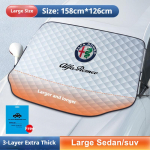 KYMI3 Auto esiklaasi p&auml;ikesekaitse Lumekaitse Veekindel Kate Alfa Romeo Giulietta 159 147 156 166 Mito Giulia GT jaoks