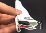 2m PVC kummist k&uuml;lmkapiukse tihendusriba 2 meetrit K&uuml;lmkapi spetsiaalne magnettihendusriba (as the picture,2M)
