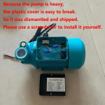 DC 12V 24V 48V Vee pump Harjatud mootoriga Booster pump QB60 K&otilde;rge t&otilde;stek&otilde;rgus Suur vooluhulk P&auml;ikesepatareiga pump Iset&auml;ituv pump 48V