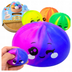 Antistress-m&auml;nguasi Pelmeen Squishy 10 cm Vikerkaar Fade Salajane V&auml;rv
