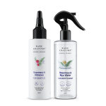 Bare Anatomy Rosmariini veesprei 200 ml ja Rosmariini ja hibiskuse juuste kasvu&otilde;li 100 ml | Juuste kasv ja tihedus | Riisivesi ja hibiskus | Kontrollib juukseid white