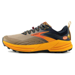 Brooks Cascadia 16 Mugavad Trendikad P&otilde;rutust Summutavad Vastupidavad Madalad Jooksukingad Meeste toss Pruun Oranž 110376-1D-758 41 black