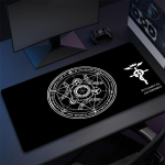 Fullmetal Alchemist Hiirepadi Pad Hiir M&auml;ngimine M&auml;ngurid Suur Lauamatt Klaviatuur Anime M&auml;ngur T&auml;ielik Vaip Kawaii PC Tarvikud 40cmx90cm(15.7x35.4inch)