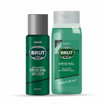 Brut Original Deodorant 200 ml + Original K&otilde;ik-&uuml;hes Juuste ja Keha Du&scaron;igeel 500 ml