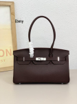 Lychee-mustriline plaatinast Kelly kott: Klassikaline Euroopa ja Ameerika kerge luksusnahast k&auml;ekott, naiste &uuml;he &otilde;la ja crossbody 35CM eebenmust