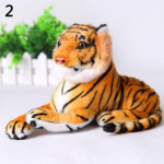 Armas Tiger Animal Pehme t&auml;idisega Palus m&auml;ngupadi Lastele Lastele Kingitused beebile 25 cm kollane