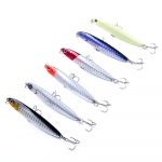 Hengjia 10 cm vobleriga pliiatsiga kalap&uuml;&uuml;gipeibutis Bionic Bass uppuv s&ouml;&ouml;t, k&otilde;vast plastist varustus, partii 6