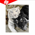 5D DIY Teemantmaaling Loomade Tiigri Teemanttikandid 3D Ristpistes Teemantmosaiik Kodukaunistus 20X30