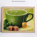 Teemantmaal &uuml;mmarguste kividega Puu-teemanttikandid T&auml;isekraaniga teemant 20X30