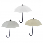 Yousheng 3tk armas vihmavarju seinakonks v&otilde;ti riputuskoti harjahoidja dekoratiivne korraldaja white&gray&beige9