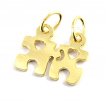 Altesse [M5012] - Pendentif plaqu&eacute; or '&Acirc;mes Soeurs' - puzzle kuld