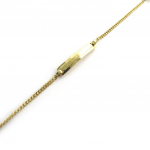 Les Tr&eacute;sors De Lily [M8869] - Gourmette Plaqu&eacute; Or 'Bambino' dor&eacute; - 21x4 mm kuld