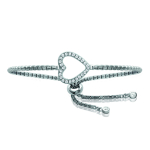 Les Tr&eacute;sors De Lily [M9987] - h&otilde;bedane k&auml;ev&otilde;ru  Love  h&otilde;bevalge (roodiumiga kaetud) - 11x10 mm h&otilde;be