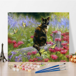 Kunst DIY Maalimine numbrite j&auml;rgi Digitaalne &otilde;limaal &Otilde;limaal Numbrite maalimine Kodukaunistus Teemantmaalimine Hobid 40x50cm no frame