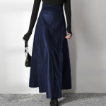 ZANZEA k&otilde;rge v&ouml;&ouml;kohaga nahast seelik Naiste k&uuml;lgt&otilde;mblukuga kunst-PU-nahast pikad seelikud 5XL